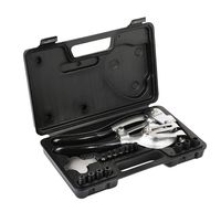ARES 10005 - Metal Hole Punch Set - 3/32-Inch to 9/32-Inch Punches and Dies Included - For Aluminum, Brass, and Steel Sheet Metal and More