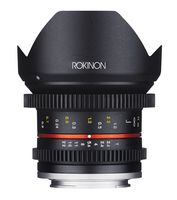 Rokinon Cine CV12M-FX 12mm T2.2 Cine Lens for Fujifilm X-Mount Cameras