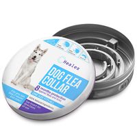 Healex Dog Flea Collar for Flea and Tick Treatment and Prevention | One Size Fits All, Collars Work for Dogs and Puppies, 100% Natural Ingredients | Helpful E-Book Included