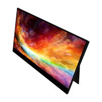 VIOTEK LinQ Touch P16CT 16-Inch Portable Touchscreen Monitor | Ultra-Slim IPS w/FreeSync | USB-C, HDMI, 3.5mm Port with Speakers | USB-C DP ALT-Mode Required for Touch Functions