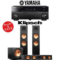 Yamaha AVENTAGE RX-A870BL 7.2-Channel Network A/V Receiver + Klipsch RP-280F + Klipsh RP-450C + Klipsch R-115SW - 3.1-Ch Home Theater Package