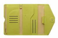 Zoppen Multi-purpose Rfid Blocking Travel Passport Wallet (Ver.4) Tri-fold Document Organizer Holder (#34 Citrine (2018 New))