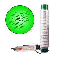 Green Blob Outdoors Fishing Light New (Green 15000 Lumen) Pro 15DX Dock Underwater LED, w/ 30ft Cord, LED, Fish Attractor, Crappie, Snook, Bass, Catfish (15,000 3-Prong Plug, Green)