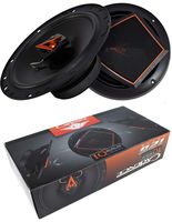 2X 6.5 2 Way Coaxial Car Audio Speakers 250 Watt 4 ohm Cadence IQ652