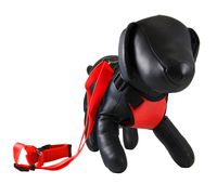 Petcessory PHB-001-RED-L Travel Harness with Leash, Large, Red