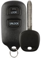 Discount Keyless Replacement Key Fob Keyless Car Remote and Uncut Ignition Key Compatible with HYQ12BBX, ID 4D 67