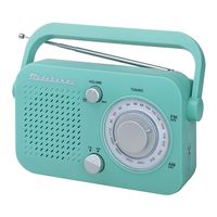 Studebaker SB2001 Retro Portable AM/FM, Small Personal Transistor Radio (Teal)