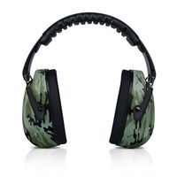 HEARTEK Kids Ear Protection Noise Reduction Children Protective Earmuffs - Sound Cancelling Hearing Muffs for Toddler, Baby, Infants - Adjustable, Foldable with Travel Bag- Camo