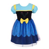 Dressy Daisy Princess Dress for Little Girls with Cape Halloween Fancy Party Costume Dress Size 5