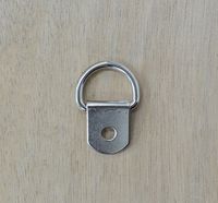 Handle Loop Clip Ring Nickel Plate Saddle chap dring 10 Pack