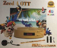 ISTAR ZEED 4 OTT Receiver with One Year Online Service الجهاز الاحدث للقنوات العربية والعالمية