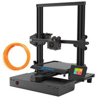 XVICO X3 Pro 3D Printers DIY Kit Aluminum Printing Machine with Filament Run Out Detection Sensor and Resume Print Metal Base Desktop 3D Printer UL Power for Home and School 200x200x250mm, Black