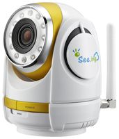Adesso DXG-110VW Smartphone Security Camera (White/Gold)