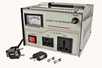 Simran AR-350 Voltage Regulator/Stabilizer with Built-In Step Up Down Voltage Transformer for AC 110 Volt to 220/240 Volt Worldwide Use, 350 Watts