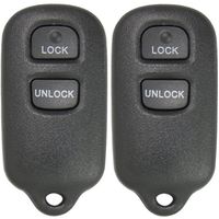 Keyless2Go New Keyless Entry Remote Car Key Fob 3 Button Replacement for FCC HYQ12BBX HYQ12BAN (2 Pack)