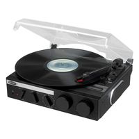 Jensen 3-Speed Stereo Turntable with Built in Speakers