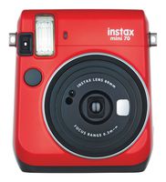 Fujifilm Instax Mini 70 - Instant Film Camera (Red)