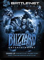 $20 Battle.net Store Gift Card Balance - Blizzard Entertainment [Online Game Code]