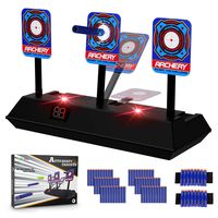 KKONES Electric Scoring Auto Reset Shooting Digital Target for Nerf Guns Shooting Target