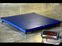 Selleton Ntep 5000 Lb X 1 Lb 5'X7' (60" X 84") Floor Scale/Pallet Scale with Ind.