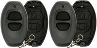 2 KeylessOption Just the Case Key Fob Keyless Entry Remote Shell Button Pads