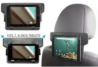 Navitech in Car Leather Headrest Mount Compatible with The LG G Pad 7.0 / LG G Pad 8.3 / LG G Pad 8.0