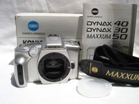 MD) CL) MINOLTA MAXXUM 50 QD BODY