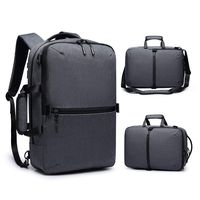 Waterproof, Anti-Scratch Laptop Backpack, Multifunction Bag 3 in 1 - Handbag/Messenger Bag / 15.6 Inch Laptop Backpack -