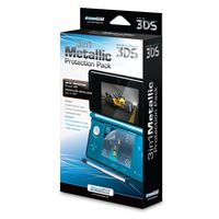 dreamGEAR Nintendo 3DS 3 in 1 Metallic Protection Kit