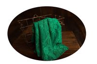 Stretch Lace Wrap, Newborn Baby Layer Photography Prop (Kelly Green)