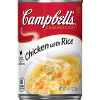 Campbell'sÂ Condensed Chicken with Rice Soup, 10.5 Ounce (Pack of 12)