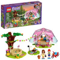 LEGO Friends Nature Glamping 41392 Building Kit; Includes LEGO Friends Mia, a Mini-Doll Tent and a Toy Bicycle, New 2020 (241 Pieces)