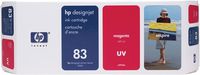 HP 83 C4942A UV Ink Cartridge for DesignJet 5000 series, 680ml, Magenta