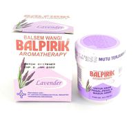 Balpirik Balsem Wangi Aromatherapy Lavender, 20 Gram (Pack of 4)