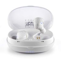 HELM True Wireless Headphones, Earbuds/Earphones, Recharge up to 5X w/Charging Case, Unparalleled Audiophile Sound & Deep Bass, Comfort Secure Fit, Sweatproof Sport