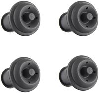 Vacu Vin Wine Saver Vacuum Stoppers Set of 4 - Grey