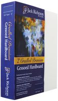 Jack Richeson 2-Inch Premium Tempered Gessoed Hardboard Panel, 6-Inch by 12-Inch