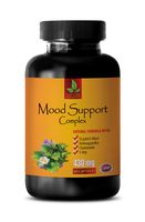 Mood Swings Supplements - Mood Support Complex - Natural Formula - ashwagandha Extra Strength - 1 Bottle 60 Vegetable Capsules