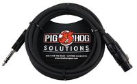 Pig Hog PX-TMXF1 1/4" TRS to XLR Adaptor Cable, 10 Feet