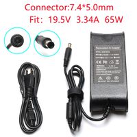 19.5V 3.34A 65W AC Charger for Dell Latitude E6430 E6540 E7440 E7450 E6440,Inspiron N5110 N5010 N4110 N4010 5521 5520 5537 3521 3520 3531,HA65NS5-00 LA65NM130 HA65NM130 09RN2C 06TM1C PA-12 A065R039L