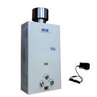 AQUAH Outdoor Natural Gas Tankless Water Heater 10 L / 2.7 GPM