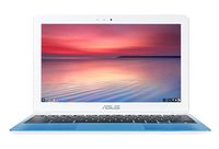 ASUS C201 11.6 Inch Chromebook (Rockchip, 4 GB, 16GB SSD, Pearl White/Light Blue)