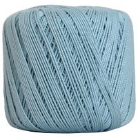 Threadart 100% Pure Cotton Crochet Thread - SIZE 3 - Color 19 - LT BLUE -2 sizes 27 colors available