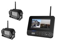 BOYO VTC700RQ-2 - Digital Wireless 2 Camera DVR System with 7" Monitor for Car, Truck, SUV and Van (4-Channel System)