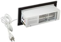 Tjernlund CBW Automatic Register Booster Fan, Steel, White