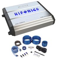 Hifonics Zeus ZXX-1200.1D 1200W Mono Block Class D Car Audio Amplifier + Amp Kit