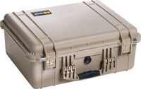 Pelican 1550 Case with Padded Dividers (Desert Tan)