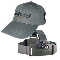Solvid Premium Universal Head Cam Mount for Any Camera (Grey Black Combo)