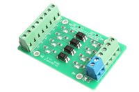 NOYITO 4-Channel Optocoupler Photoelectric Isolator Module Level Voltage Converter Module PLC Signal Converter Module PNP NPN to PNP (5V to 5V)