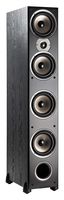 Polk Audio Monitor 70 Series II Floorstanding Speaker - 1 (1-inch) Tweeter and 4 (6.5-inch) Woofers | Black, Single (Renewed)